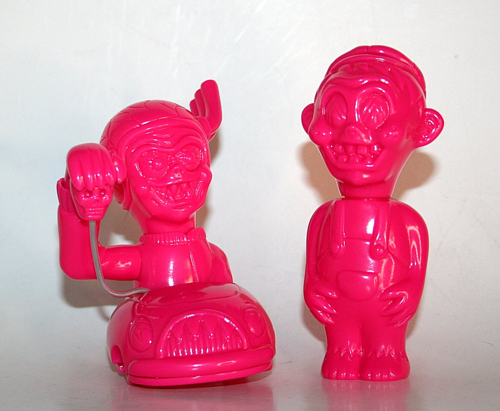 Star Toys Japan x Little Chop Pink Weirdo Clutch - Loose