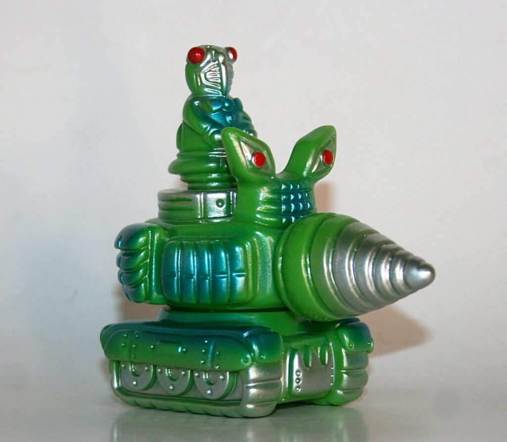 Trash Talk Toys Green Mecha Mole Tank