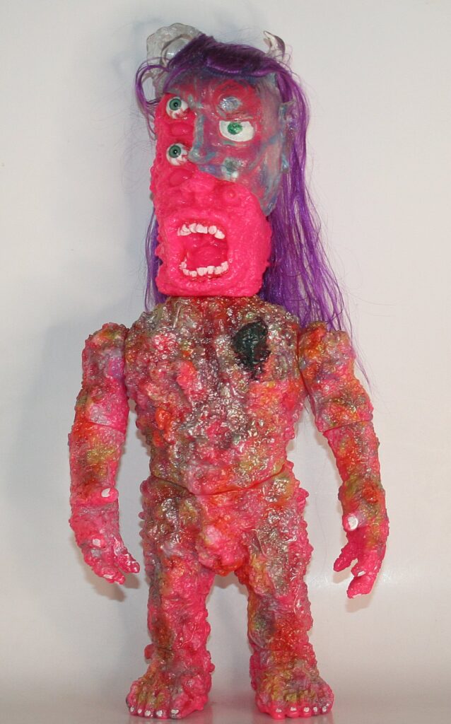 Truman Toy Custom Neon Pink Giant TenEyeTruman