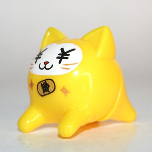 Konatsu ATM Yellow Cat Daruma