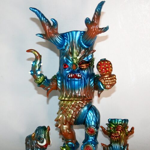 Paul Kaiju 『ウンチマン』& 『モーニングマン』ソフビ インディーズ Paul Kaiju Black Forest Yokai Old Sappi x Stumpy x Woelly