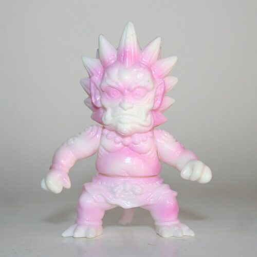 Shikaruna Pink on White Mini Dohatsu Oni