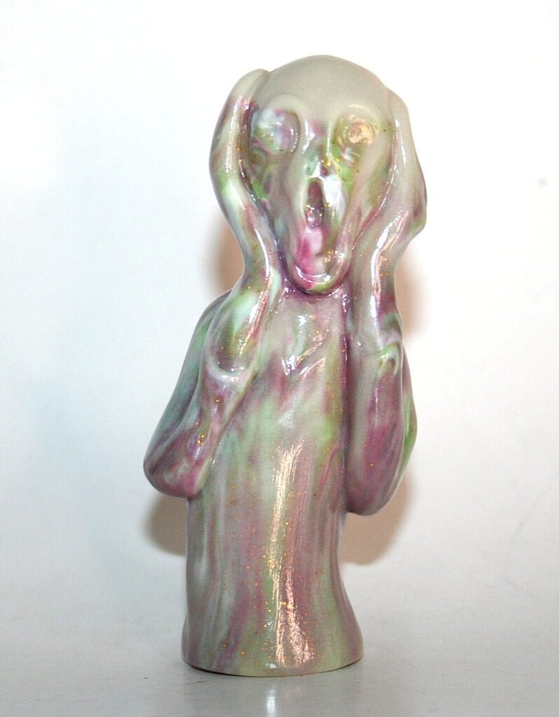 Shikaruna White x Purple x Green Marbled Scream