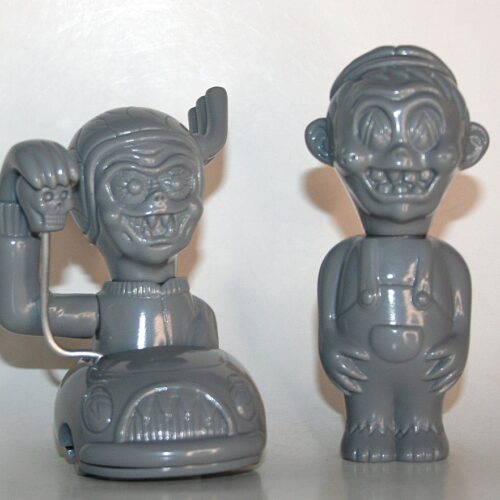 Star Toys Japan x Little Chop Grey Weirdo Clutch