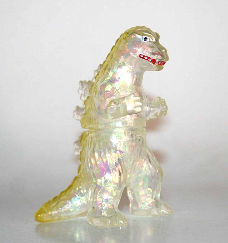 US Toys Clear Iridescent Godzilla 1954 Shodai Goji