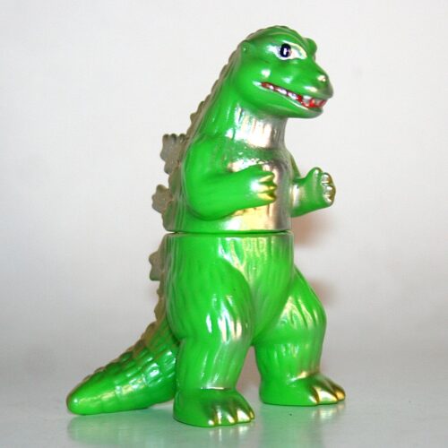 US Toys Gold on Green Godzilla 1954 Shodai Goji