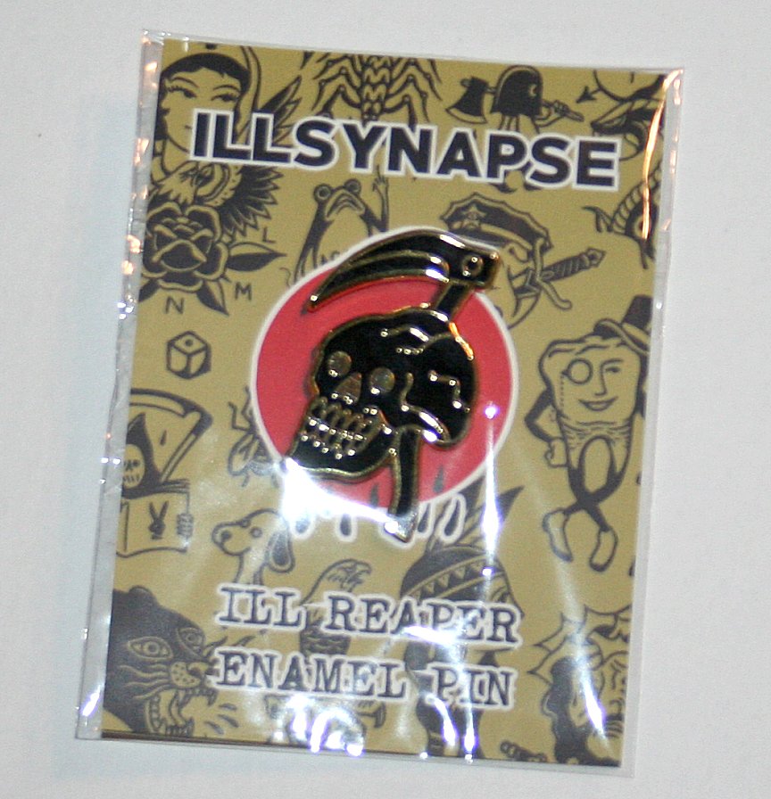 Ill Synapse Black Ill Reaper Pin