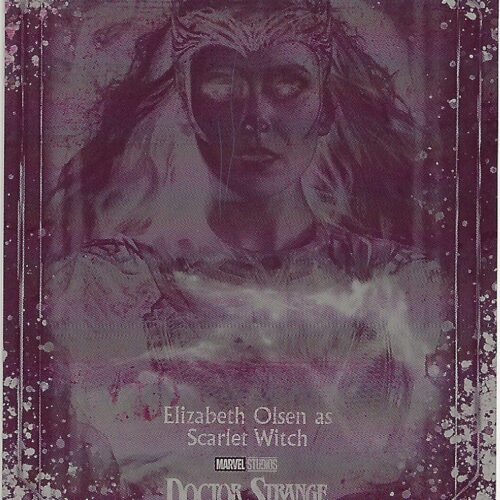 Marvel Doctor Strange Scarlet Witch E-22 Printing Plate