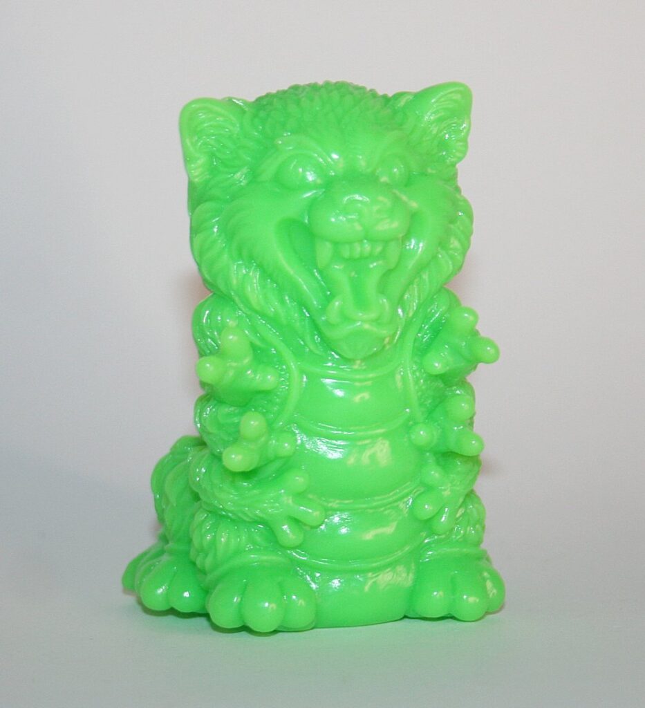 Meadowknight Creations Neon Green Glow Moggiepillar