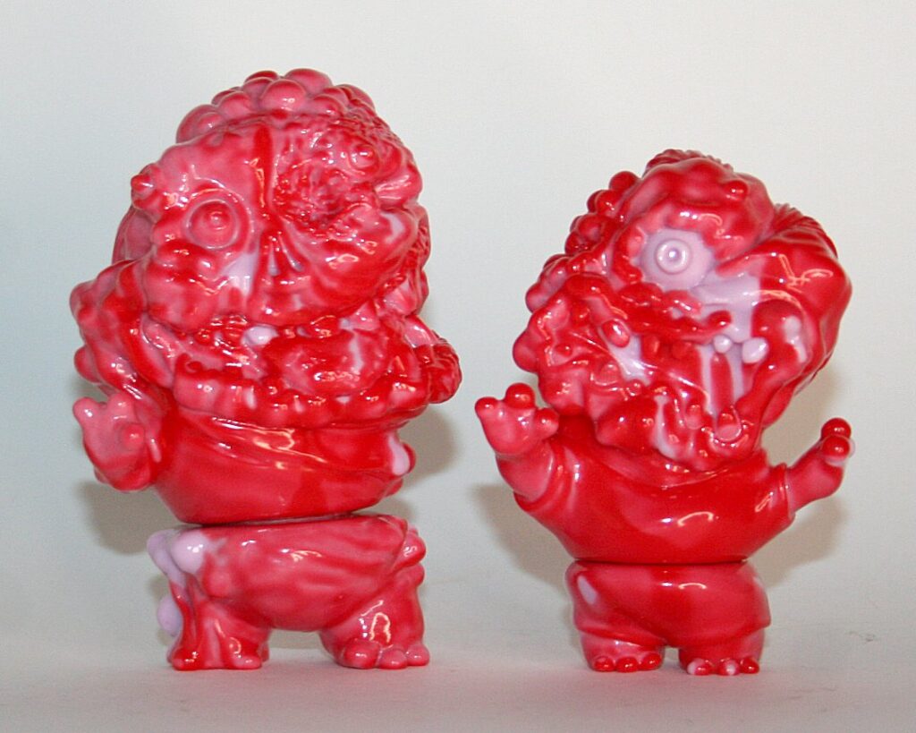 Phobia Toys Marbled Red Big Ugly x Ugly Twin Set