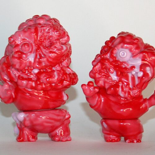 Phobia Toys Marbled Red Big Ugly x Ugly Twin Set