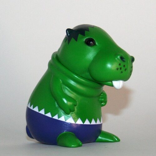 Shikaruna Hulk Smash Mini Hippo