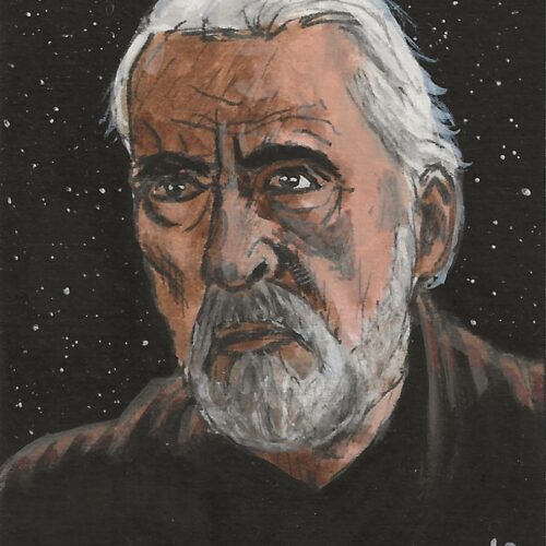 Star Wars Clone Wars JP Count Dooku Sketch Card