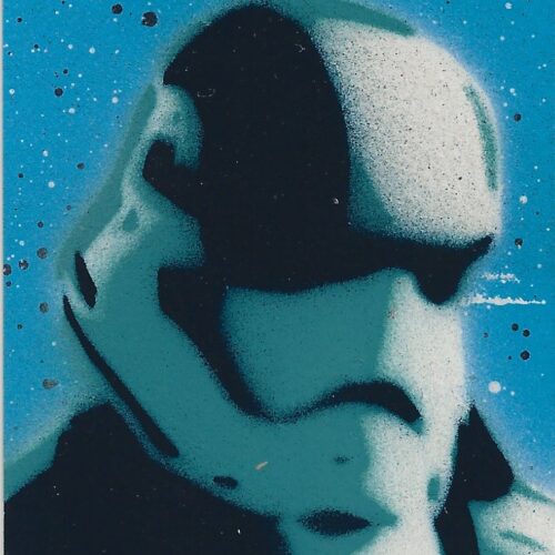 Star Wars Finest Jason Adams Blue Stormtrooper Sketch