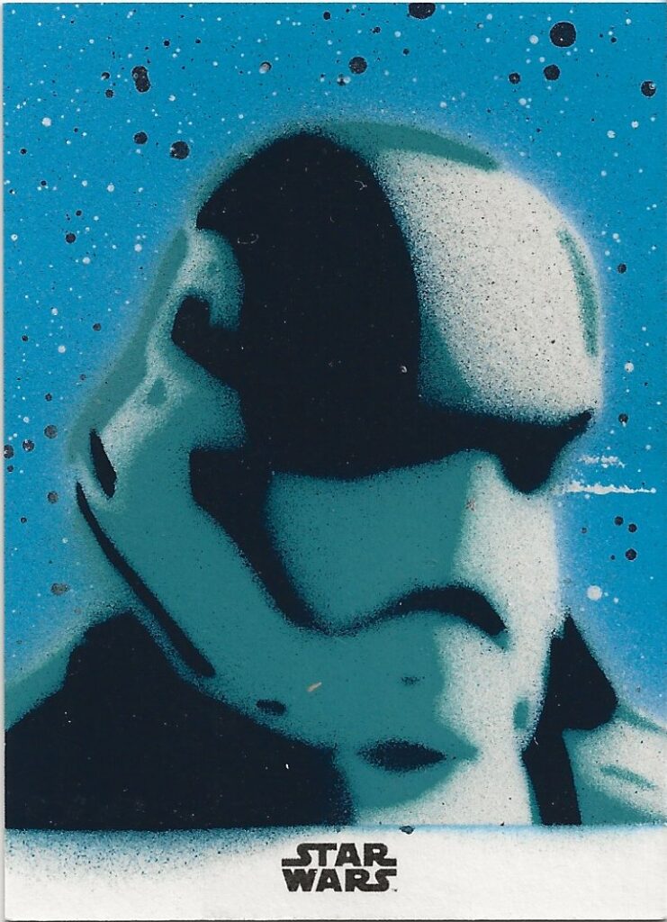 Star Wars Finest Jason Adams Blue Stormtrooper Sketch