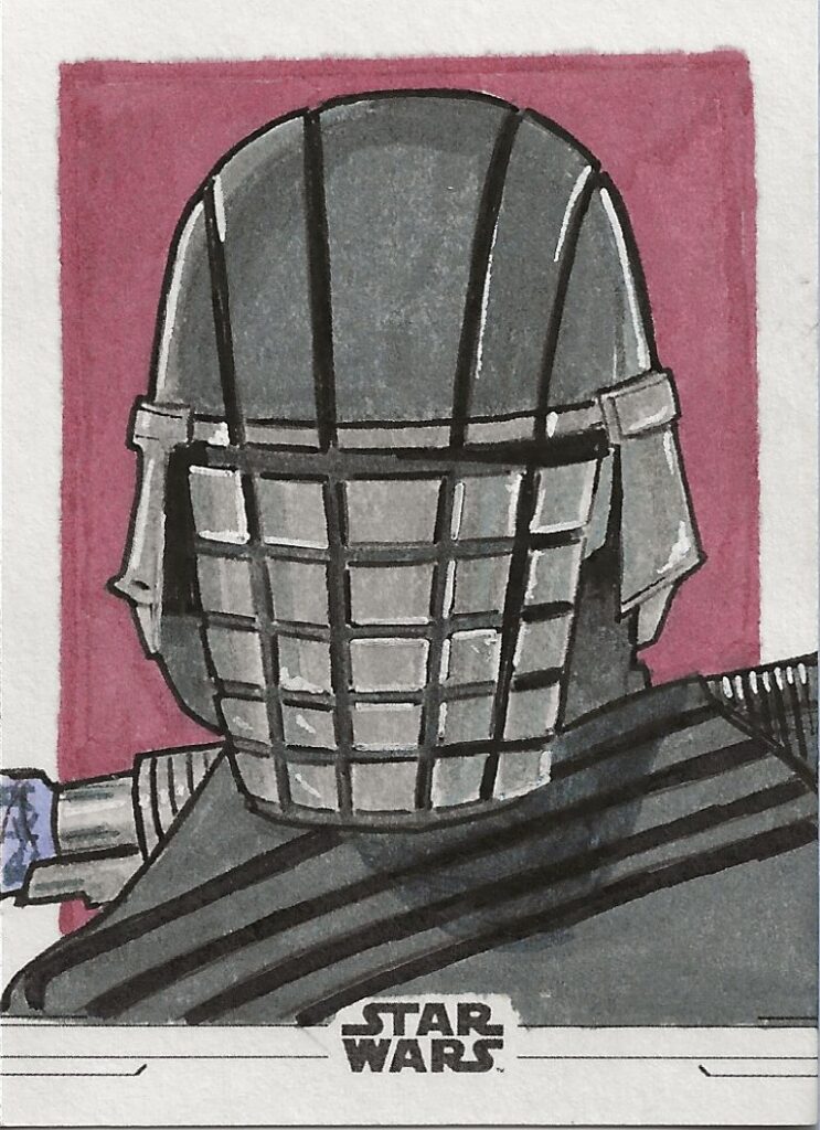 Star Wars Skywalker John Bruce Vicrul Sketch Card