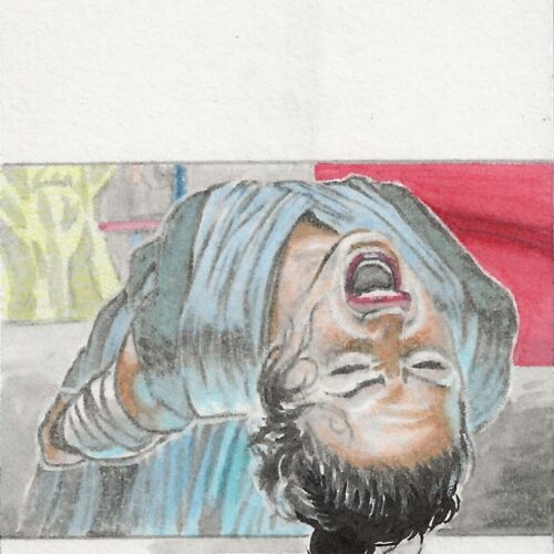 Topps Star Wars Last Jedi Ryan Santos Rey Sketch Card
