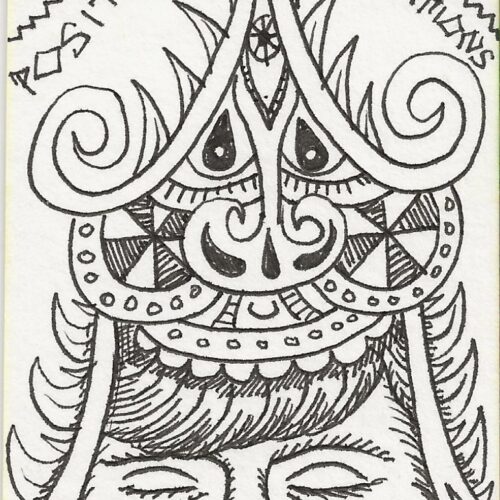 Art of the Hustle Chris Dyer Sketch Card V1