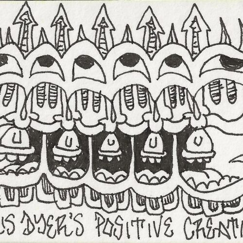 Art of the Hustle Chris Dyer Sketch Card V2