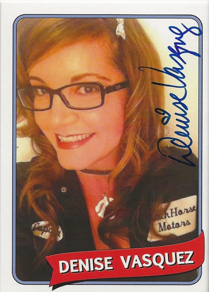 Art of the Hustle Denise Vasquez Signature Card