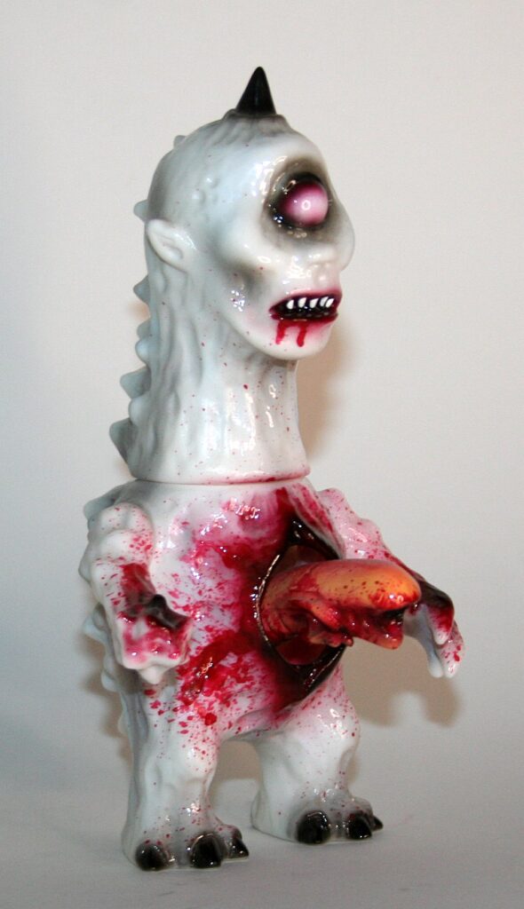 ［cocco］ラブラドライト　置物　アンク　☥　シラー強　エジプト Chokehazrd NEO Alien Chestburster Toxic Cyclops Sofubi Figure