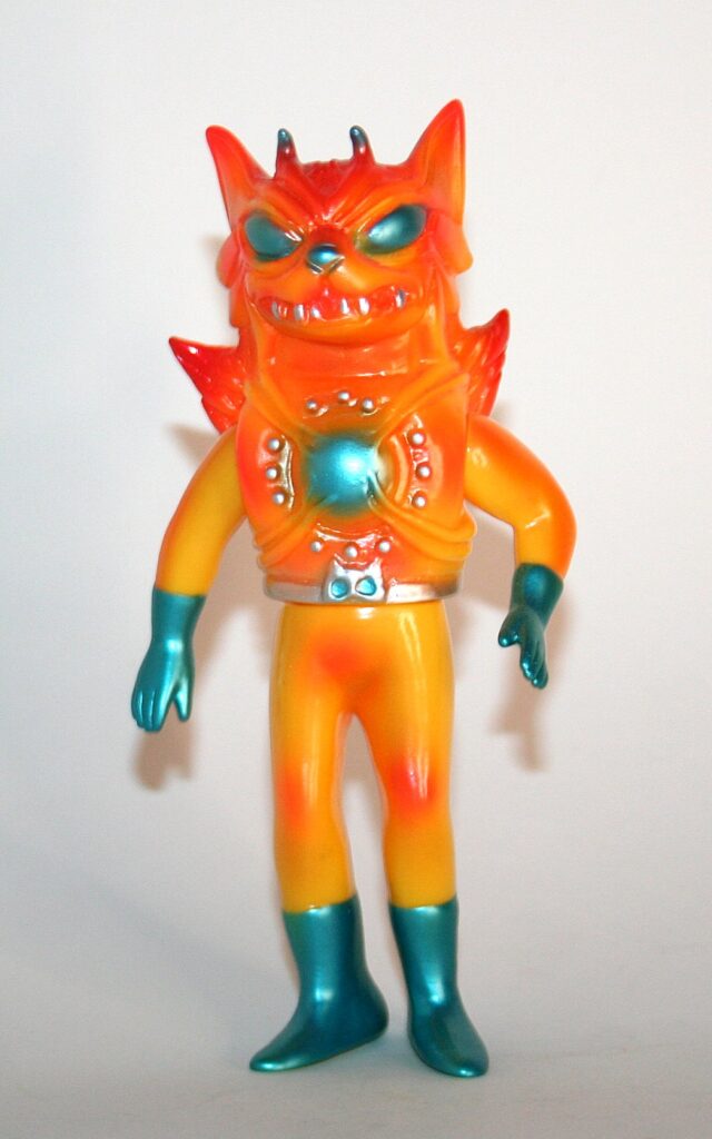 Fig Lab Painted Yellow ReBoot Devil Neko