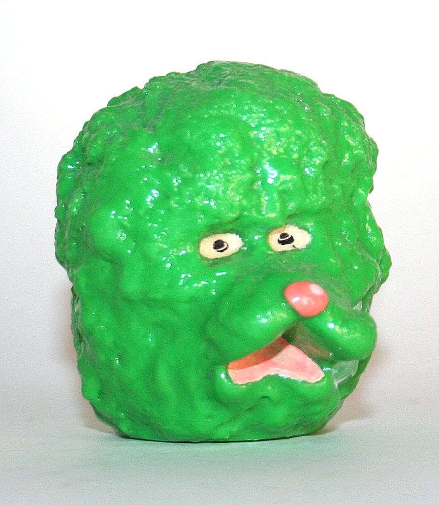 Grody Shogun Painted Green Fifi Head Only