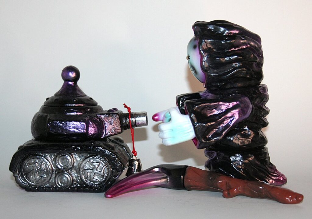 Lemaotoy x Synapse Toy Black x Purple Idiot Tank | Vicious Fun
