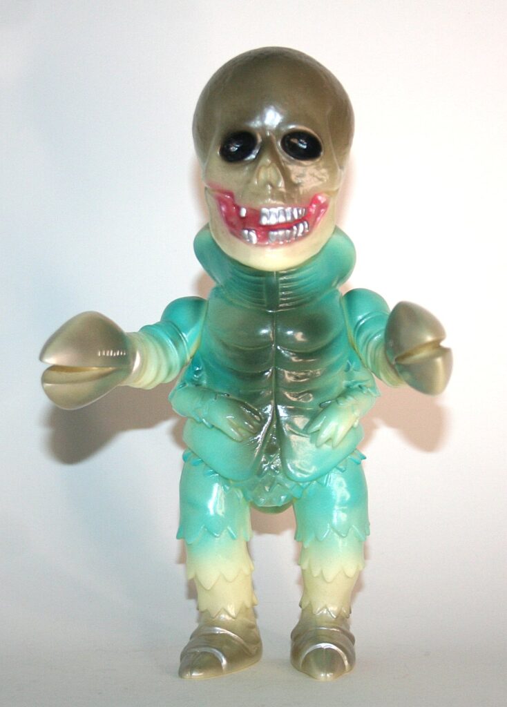 Zollmen Blue on Glow Kai Zine Exclusive Galtan Sofubi Figure