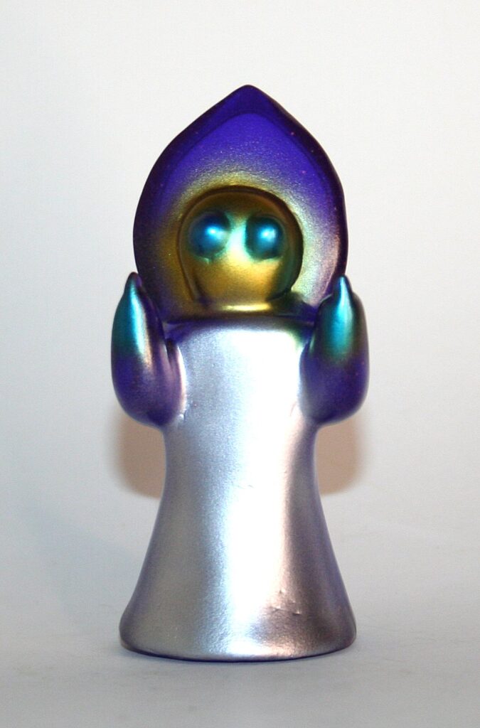 Mixture Toys Silver on Purple Flatwoods Monster