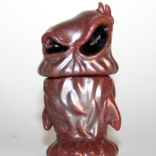 Skull Head Butt Brown Lame Tiny Monster Q Gachamon