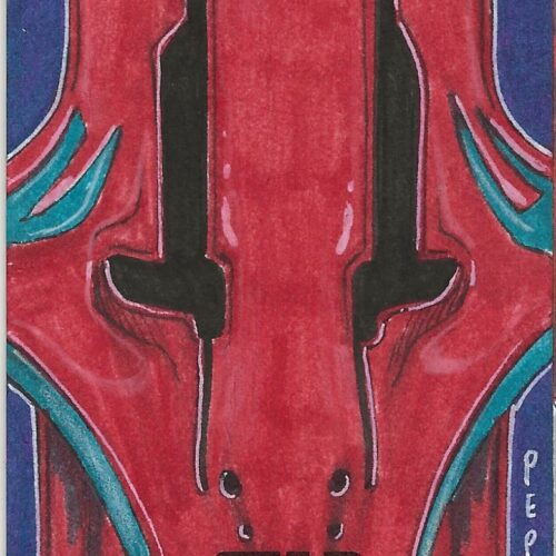 Star Wars Saga Darrin Pepe Sidon Ithano Sketch Card