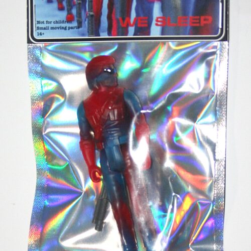 Tiddy Bean Toys Red x Blue They Live