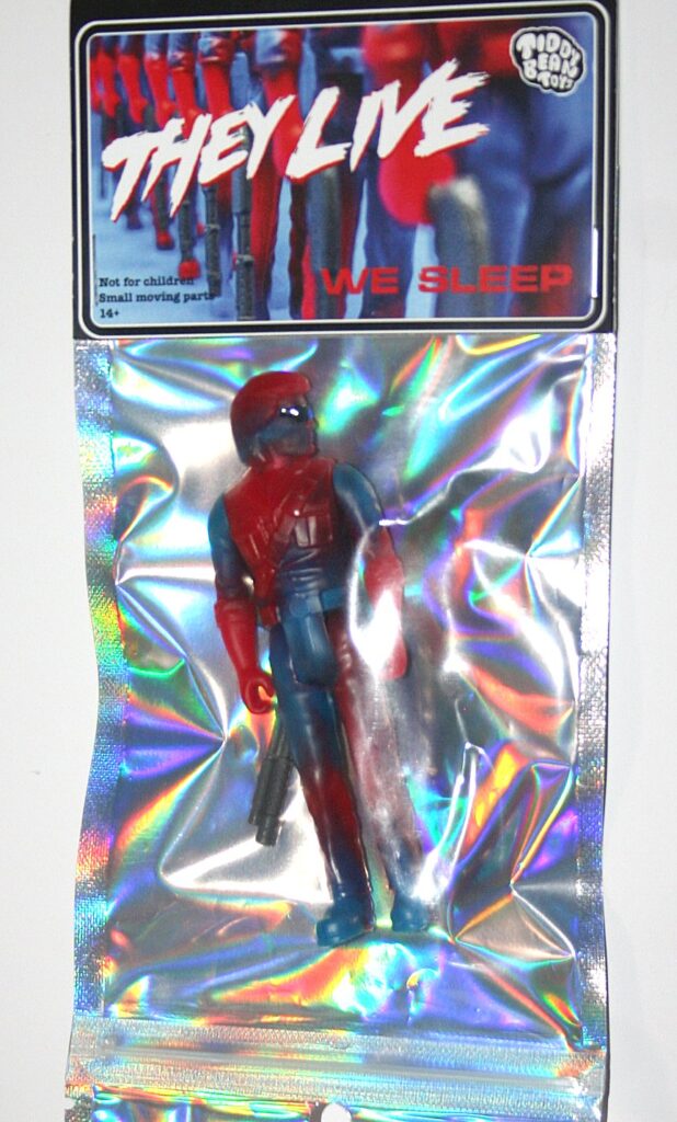 Tiddy Bean Toys Red x Blue They Live