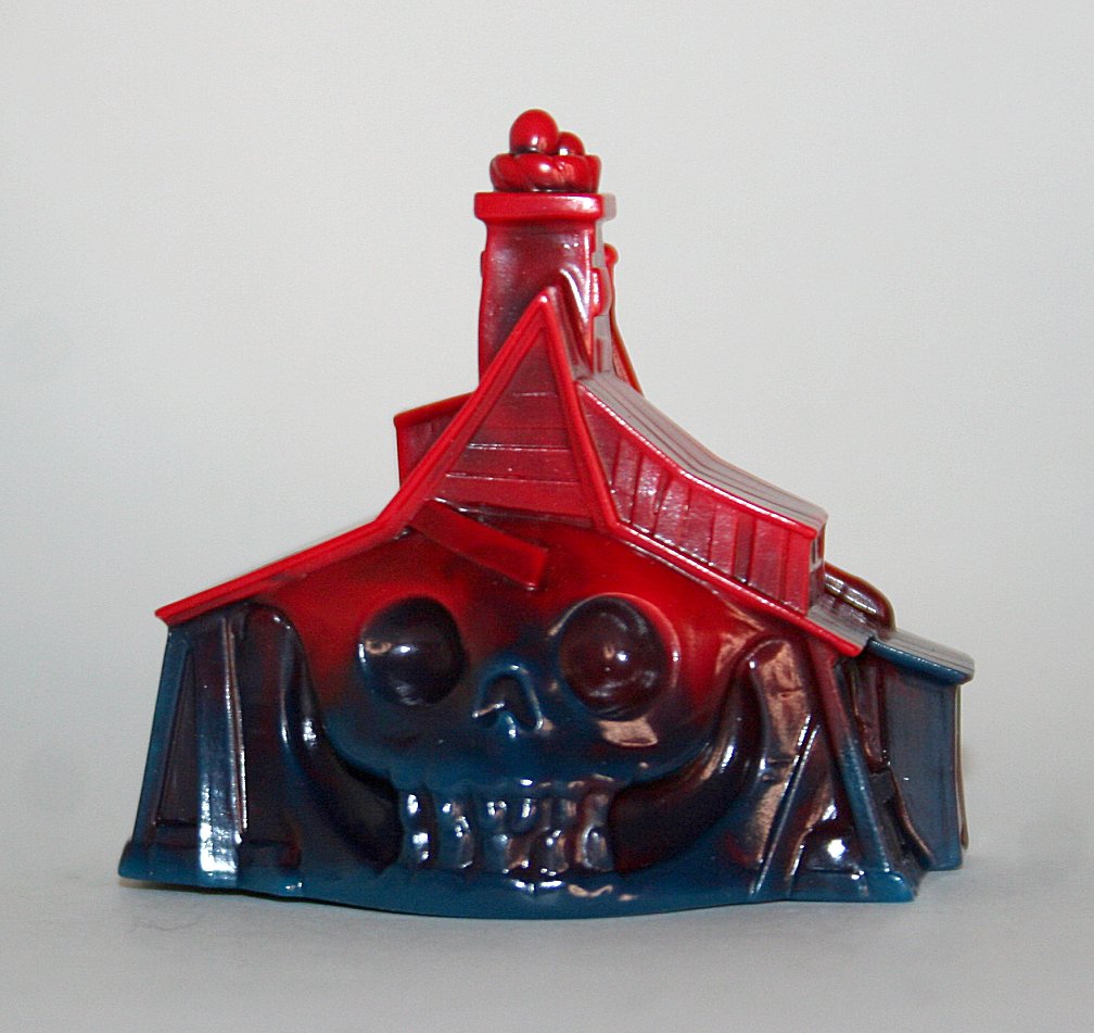 Unbox x Ghostshrimp WGT Red x Blue Skull House