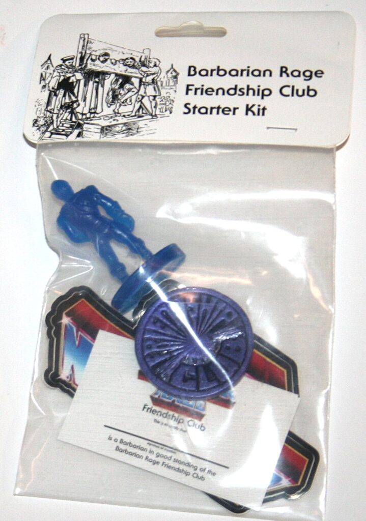 Barbarian Rage Blue Friendship Club Kit