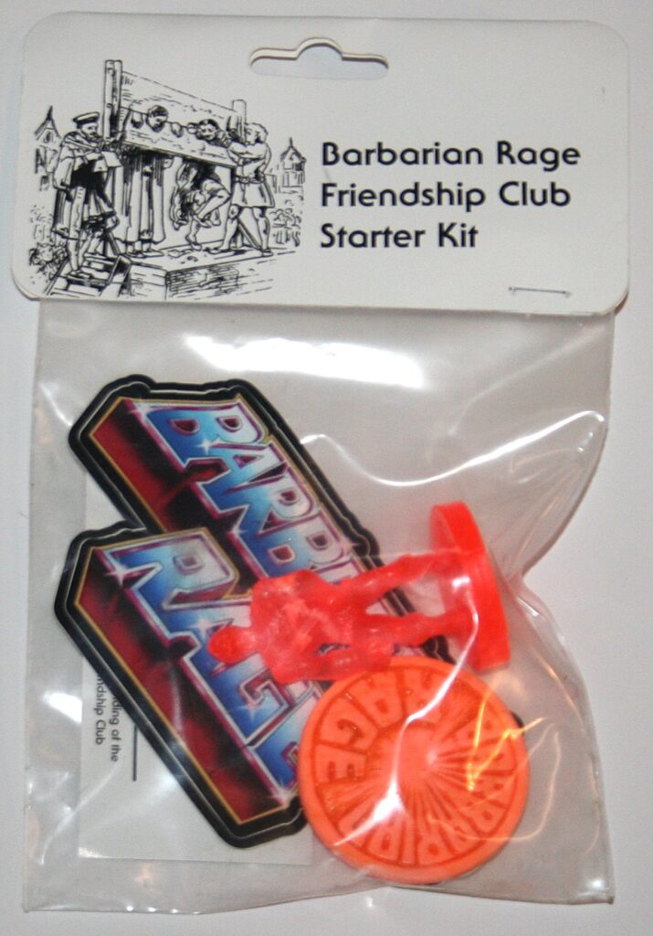Barbarian Rage Orange Friendship Club Kit