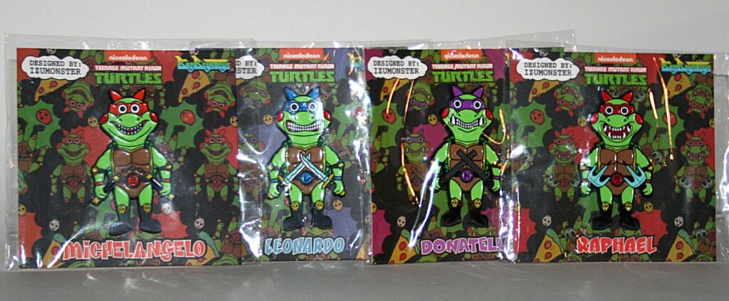BigBoyToys x Izumonster TMNT Pin Set