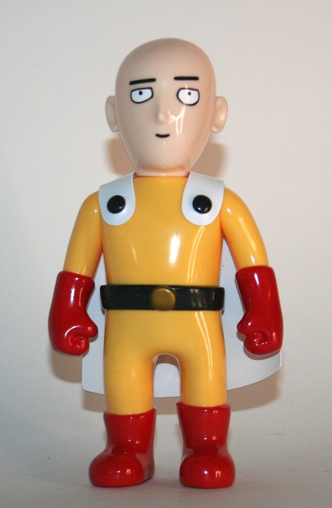 Code Corner x Orange Pe x Saitama One Punch Man