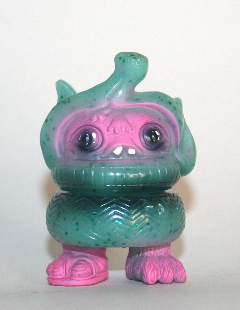 Gravy Toys Blue Lame Glow Baby Trashcan
