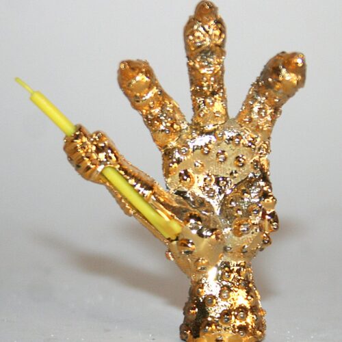 HasNoTalent Star Wars Golden Vader Claw Hand