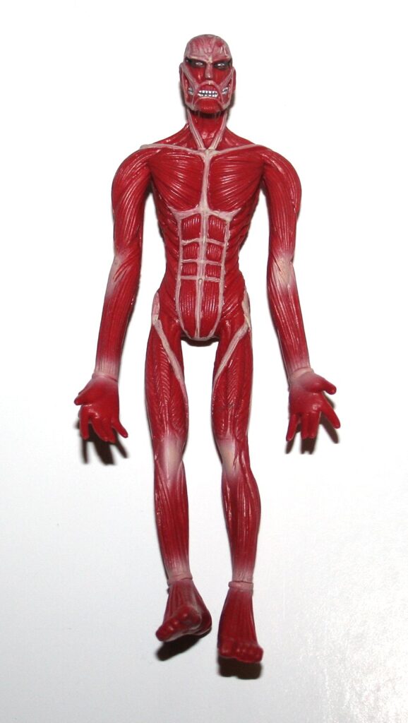 Kaiyodo Bendable Colossus Titan Attack on Titan