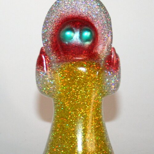 Mixture Toys Clear Silver Lame x Yellow Flatwoods Monster