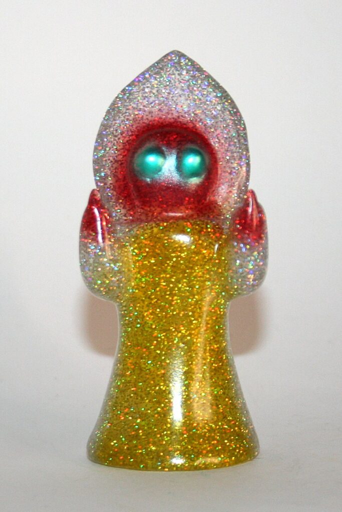 Mixture Toys Clear Silver Lame x Yellow Flatwoods Monster