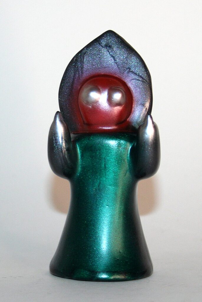 Mixture Toys Teal on Liquidy Silver Flatwoods Monster