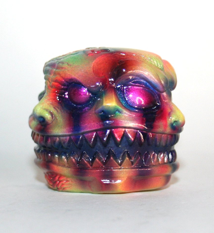 Unbox x Last Zectron x Guumon Custom Ghoulhead V3