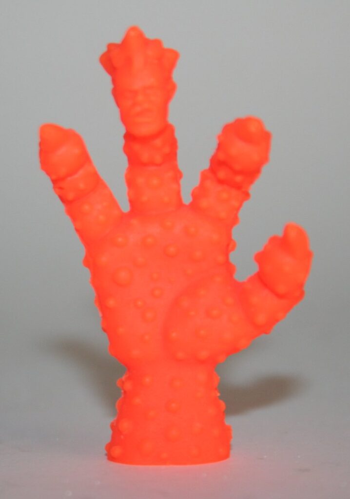Unknown Maker Orange Resin Kinnikuman Claw Rip