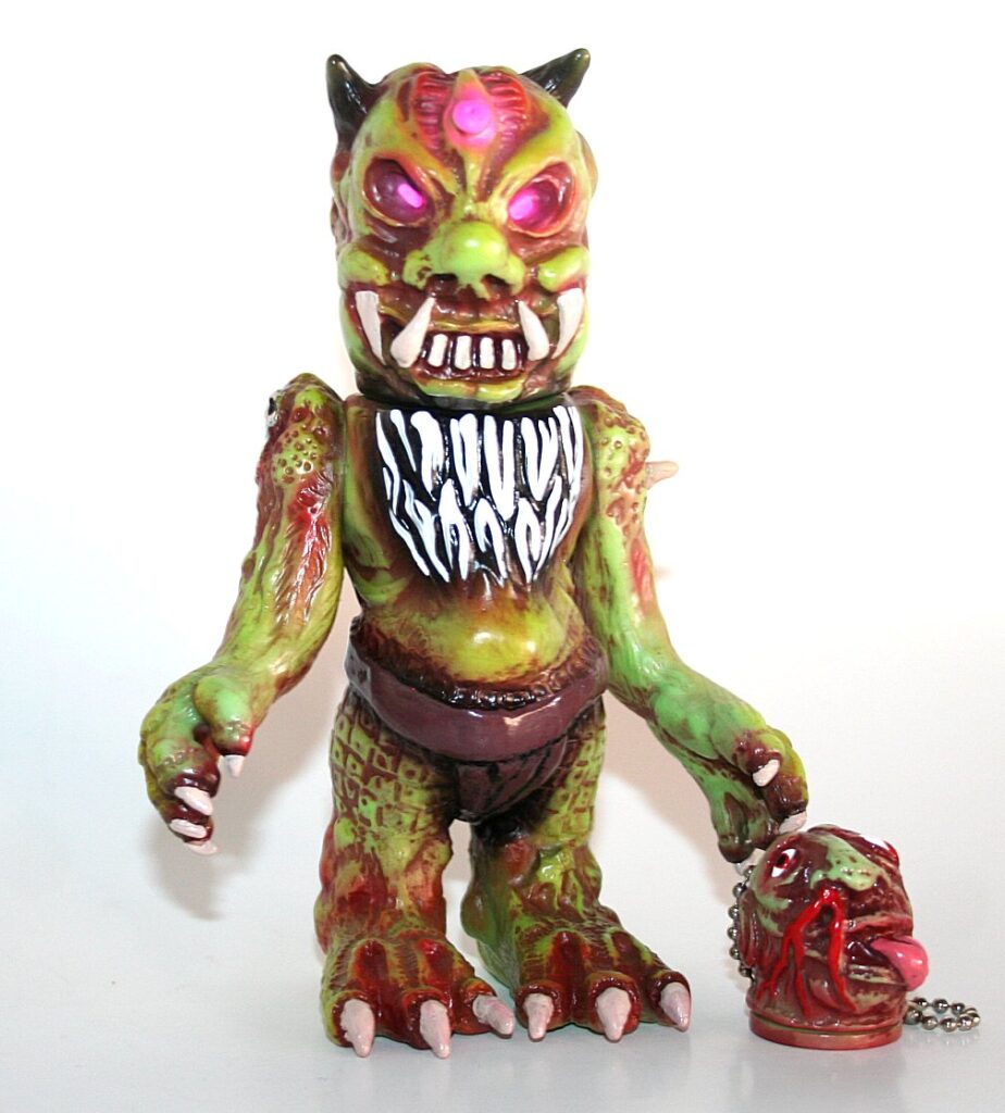 Bukimi Blasters x Rampage Toys Green Custom Evil Demon