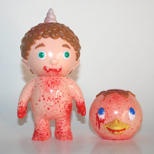 Cometdebris Bloodied Oni Kid x Kappa Kid