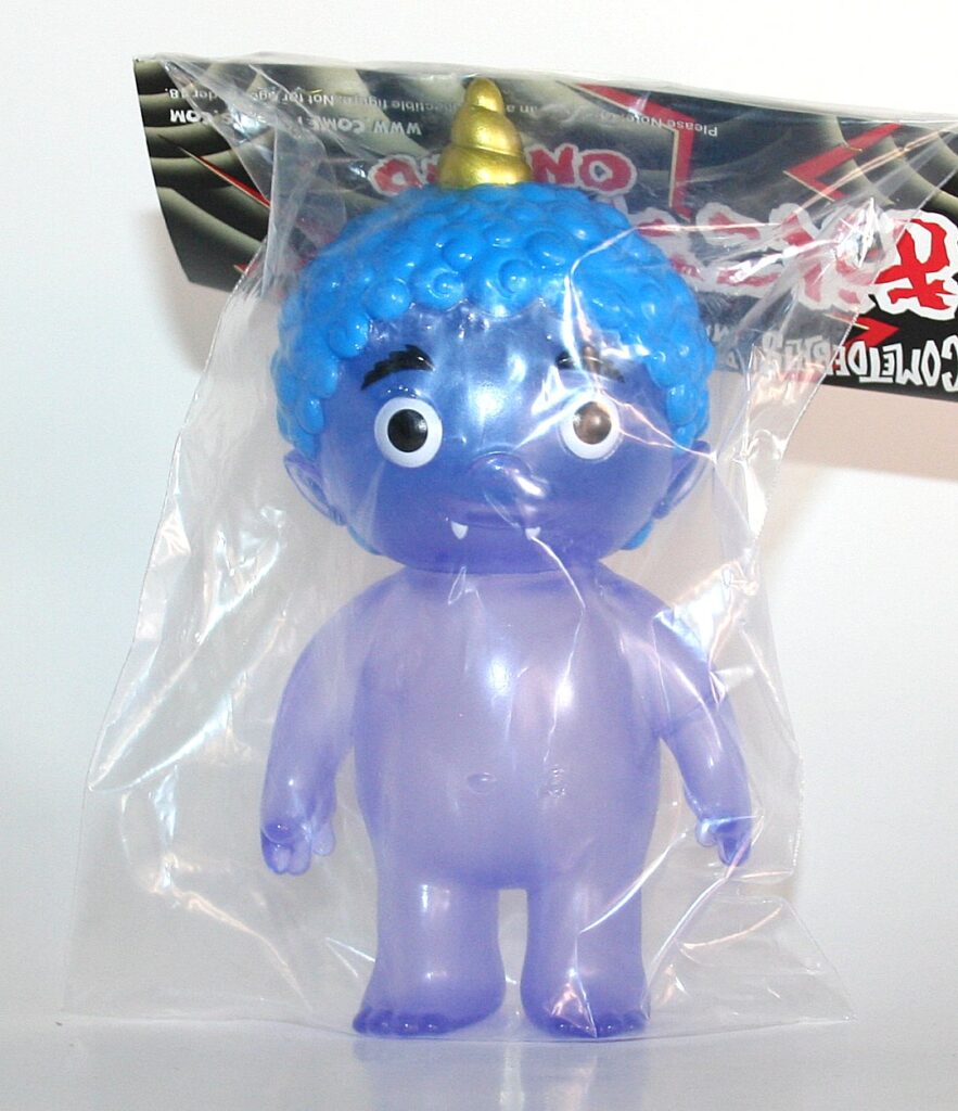 Cometdebris Clear Purple x Blue Oni Kid